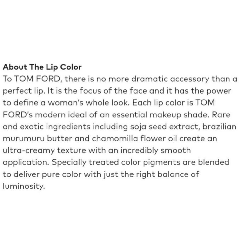 Tom Ford 100 100 Lipstick (Matte Nude Brown) Y2K/Grunge - Picture 13 of 17